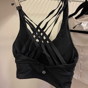 Lululemon strappy sports bra